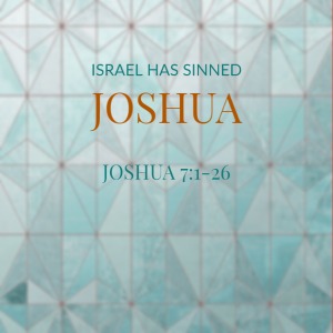 Israel Has Sinned