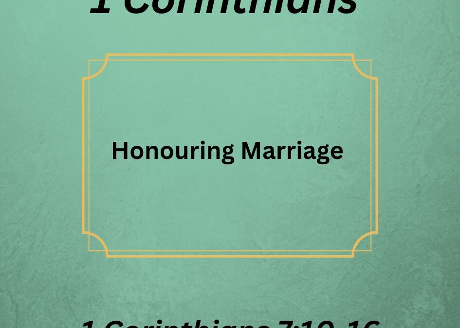 Honouring Marriage