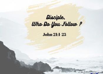 Disciple, Who Do You Follow?