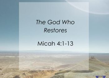 God Who Restores