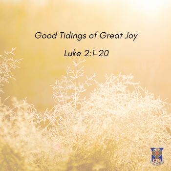 Good Tidings of Great Joy